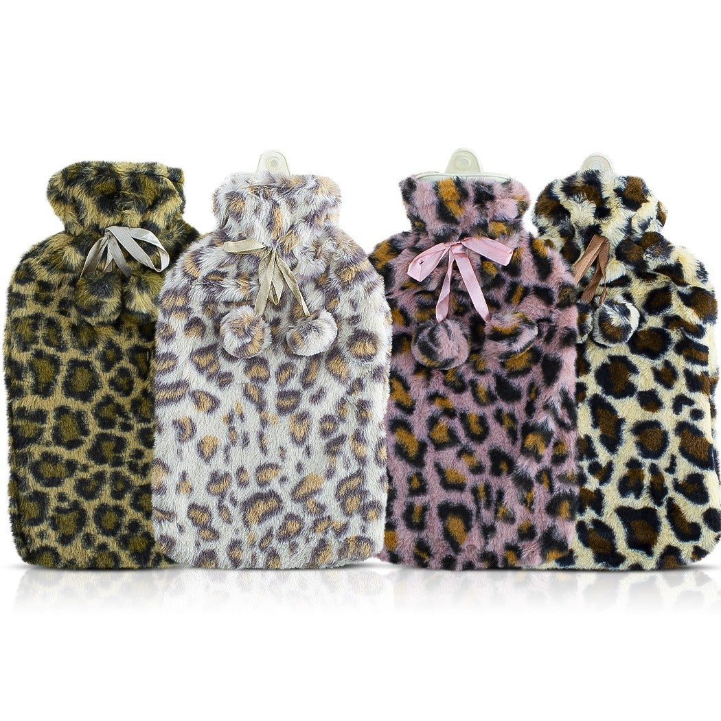 567912 Sac à eau chaude Warm & Relax 2Lt Animal Fleece Coated