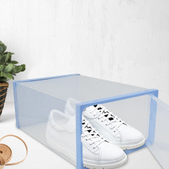 Boîtes à chaussures peu encombrantes avec organiseurs de portes 23x33xH14 cm