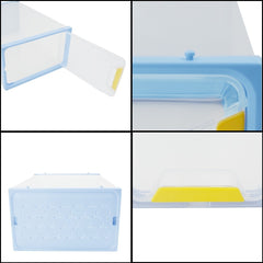 Boîtes à chaussures peu encombrantes avec organiseurs de portes 23x33xH14 cm