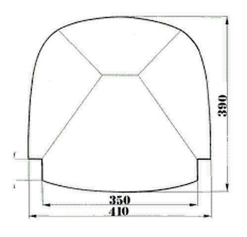 C2000 Fond siège de remplacement en paille naturelle pour chaise Marocca 35x41cm
