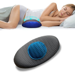 Coussin ergonomique de soutien lombaire à mémoire pour soulager le dos