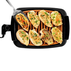 Barbecue électrique antiadhésif sans fumée 1200W Collecteur graisse SMOKE FREE