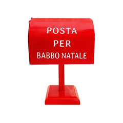 280036 Père Noël Boîte aux lettres 42 cm rouge Décoration de Noël