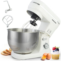 Blender planétaire DGBAVARIA 5L accessoires en acier inoxydable 6 vitesses 1200W