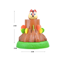 121900 The Jolly Squirrel Jeu de société pour enfants +3 Créatif et amusant