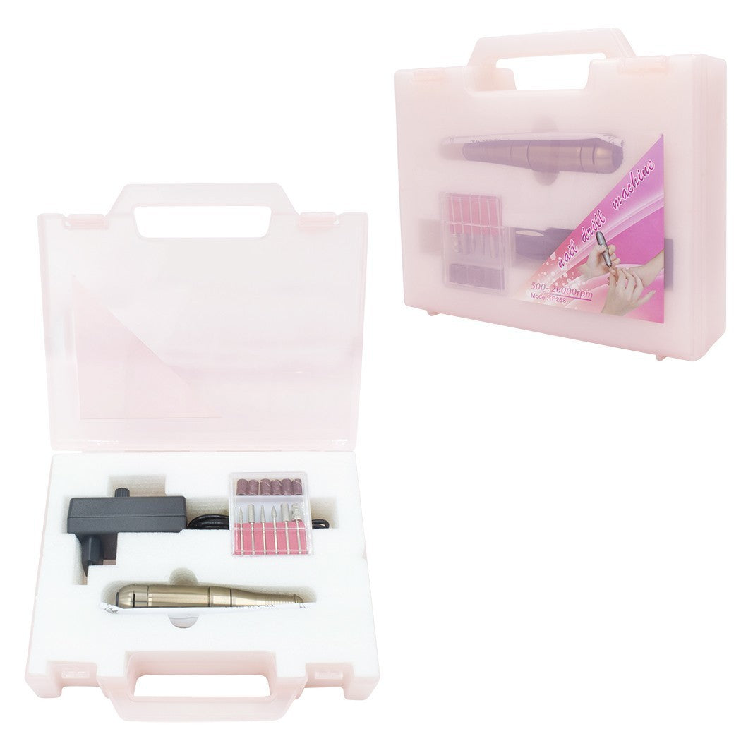 Coffret de fraises professionnelles 26000 tr/min et kit avec 12 forets rechange