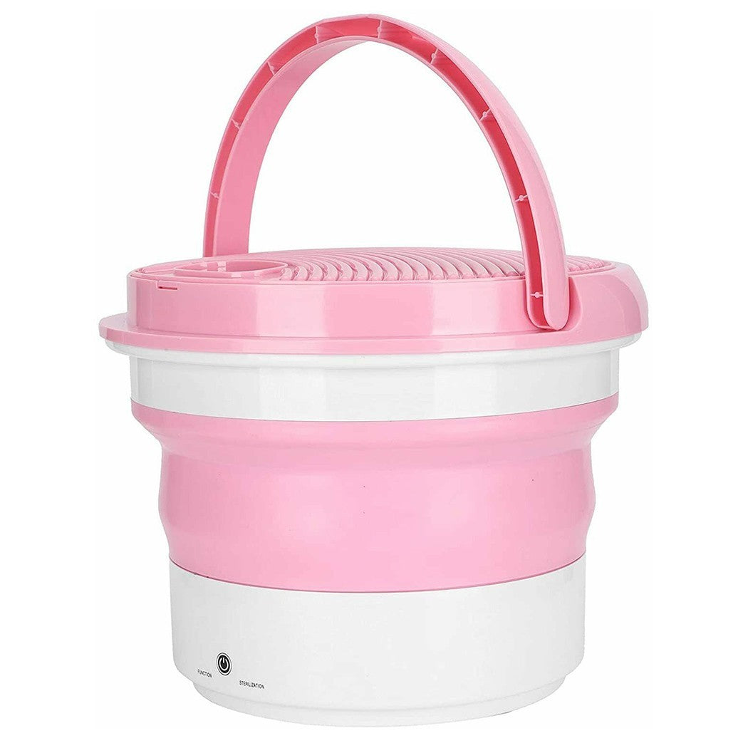 Mini machine à laver pliable et portable pour le camping Stérilisateur vêtements