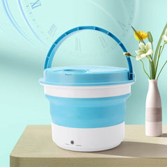 Mini machine à laver pliable et portable pour le camping Stérilisateur vêtements
