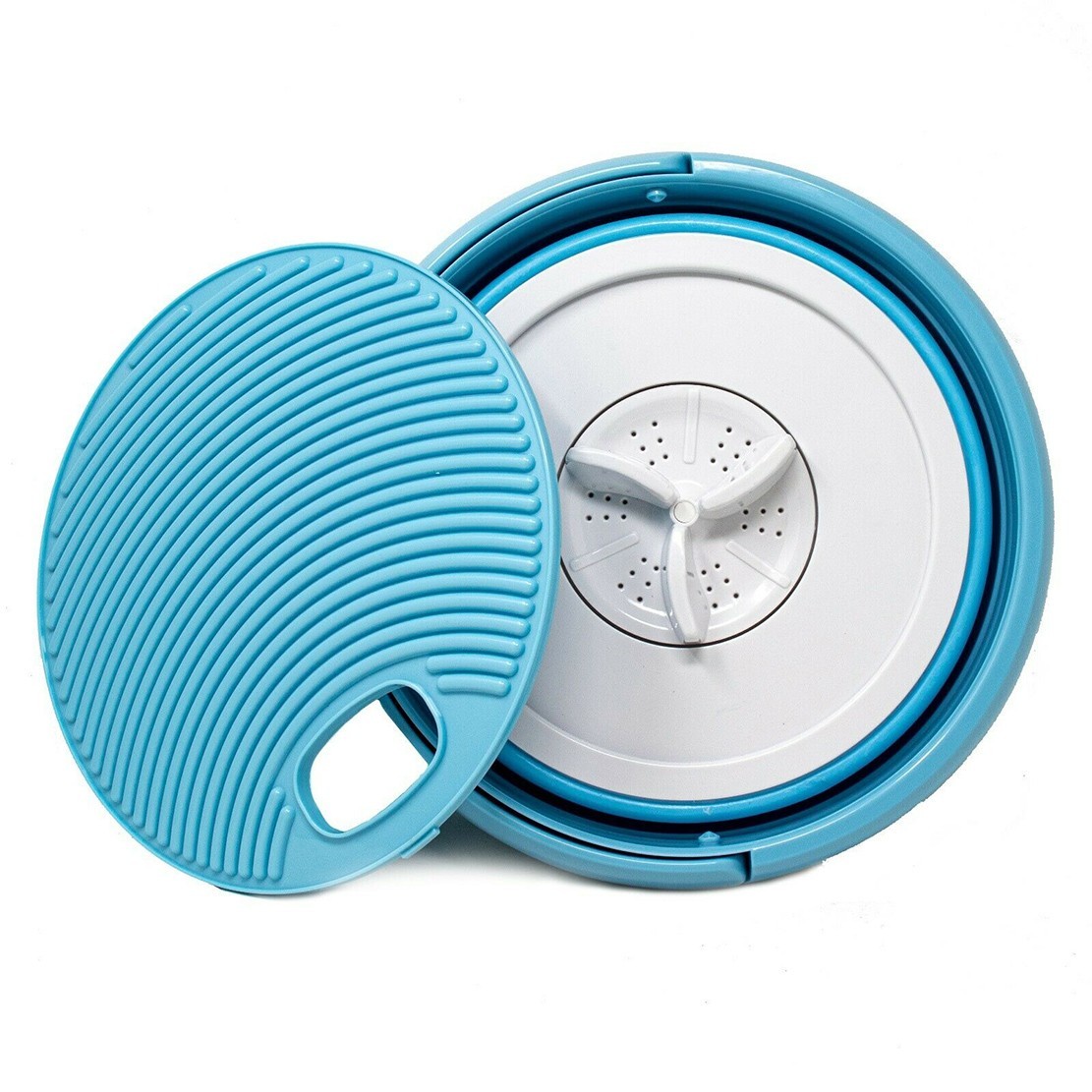 Mini machine à laver pliable et portable pour le camping Stérilisateur vêtements