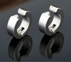 Kit 2 paires de boucles d'oreilles avec clip de fermeture - unisexe