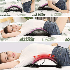 Support de massage dorsal extensible par la taille Support lombaire réglable