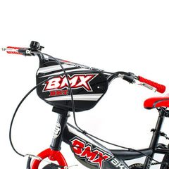Vélo BMX BKT Diamètre 20" Cadre en acier avec cloche et bouteille d'eau