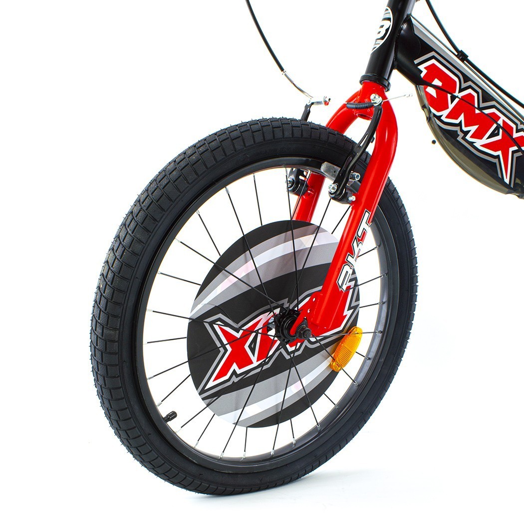 Vélo BMX BKT Diamètre 20" Cadre en acier avec cloche et bouteille d'eau