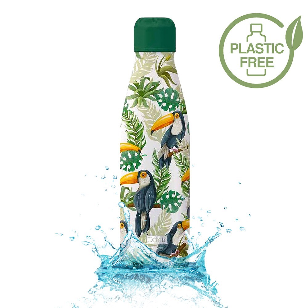 Bouteille thermique TUCÁN 500ml Acier inoxydable double paroi BPA FREE ID0018