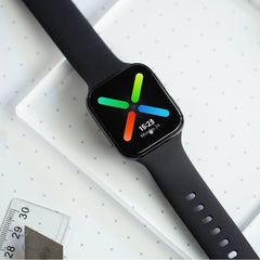 Smartwatch Fitness FT80 Montre unisexe Écran 1,69" Messages et notifications APP