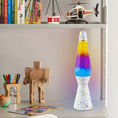 Lampe à lave 40cm XL1780 Fantasy Bubbles Magma Multicolour Modern Design
