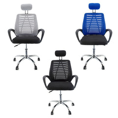 Fauteuil de bureau mod. TOKYO avec appui-tête et accoudoir OFFIX3