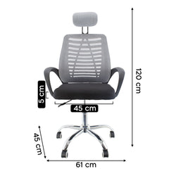 Fauteuil de bureau mod. TOKYO avec appui-tête et accoudoir OFFIX3