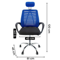 Fauteuil de bureau mod. TOKYO avec appui-tête et accoudoir OFFIX3