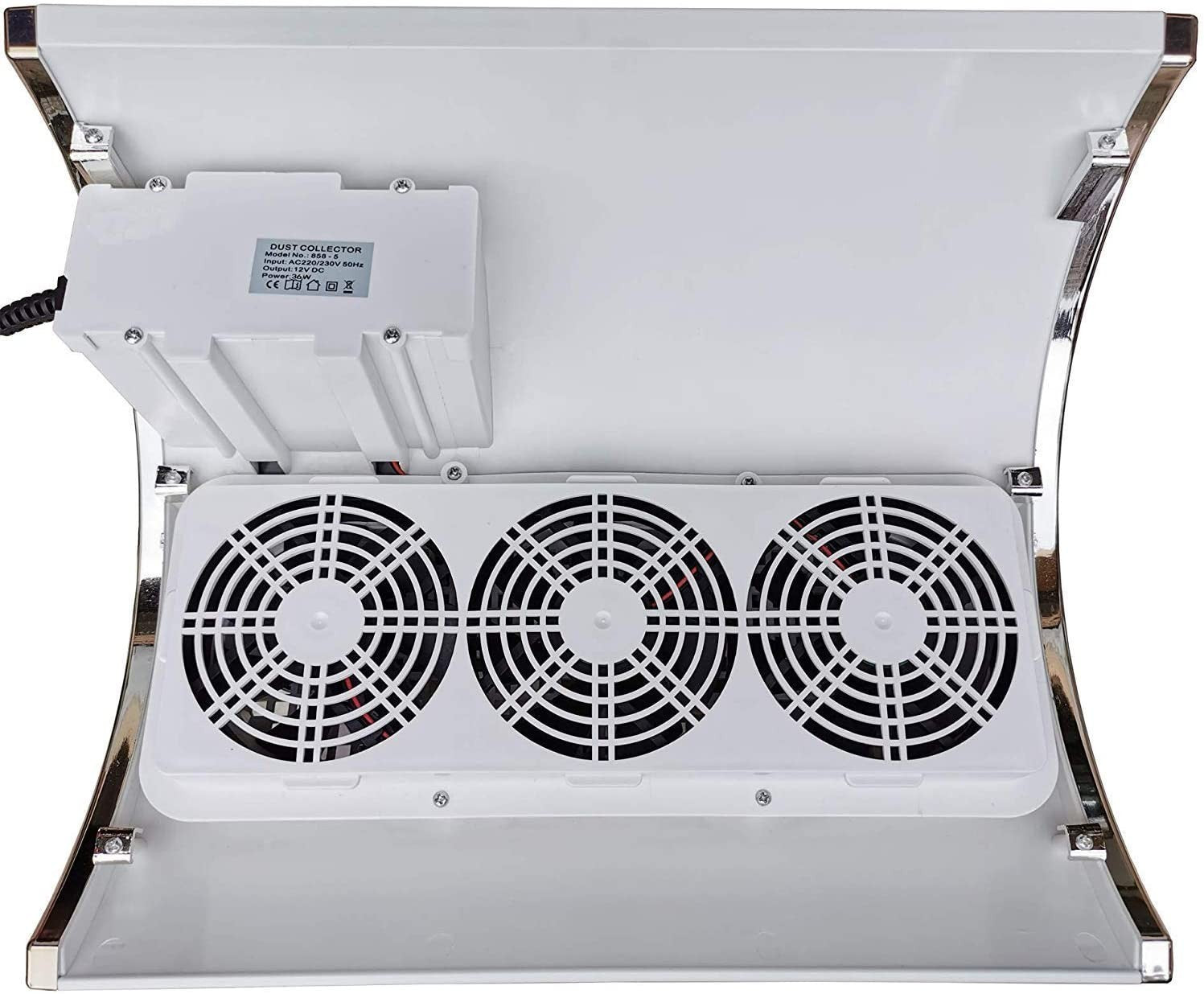 Aspirateur de table pour prothésiste ongulaire 3 ventilateurs 858-5