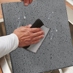 Kit de pizza 34x40cm en pierre de lave 100% naturelle qui cuit en 5 minutes