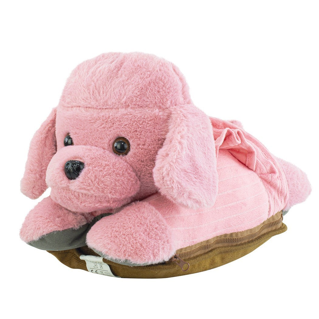 3965302 Sac chauffant électrique COVERI Amic8 avec chien en peluche