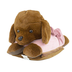 3965302 Sac chauffant électrique COVERI Amic8 avec chien en peluche