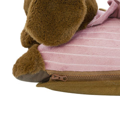 3965302 Sac chauffant électrique COVERI Amic8 avec chien en peluche