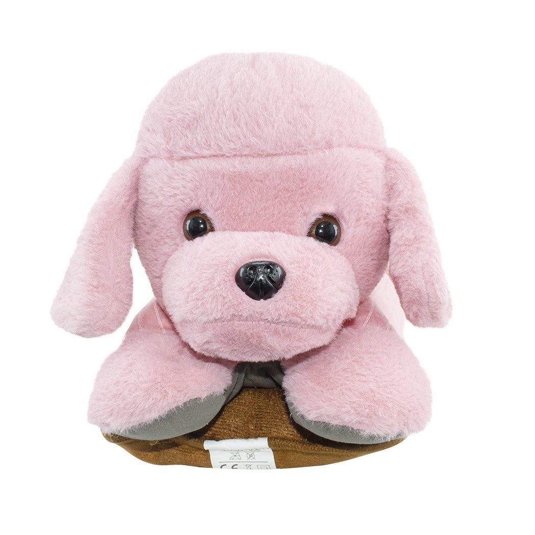 3965302 Sac chauffant électrique COVERI Amic8 avec chien en peluche