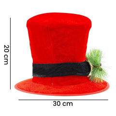 6427007 Chapeau cylindrique pour sapin de Noël Décoration de Noël