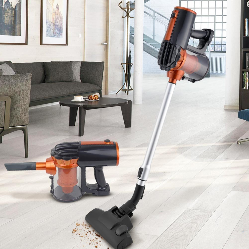 Vacumm Cleaner 2 en 1 aspirateur multicyclone réglable 600W et 3 brosses