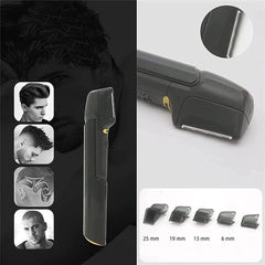 246851 Tondeuse cheveux et barbe sans fil à batterie 5 têtes