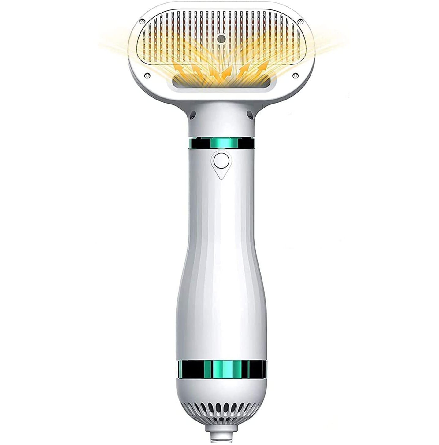 412521 Brosse sèche-cheveux 2en1 ergonomique réglable pour animaux de compagnie