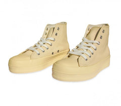 Chaussure Basket modèle FRANKIE RAISE femmes -similicuir plate-forme de 3,5 cm