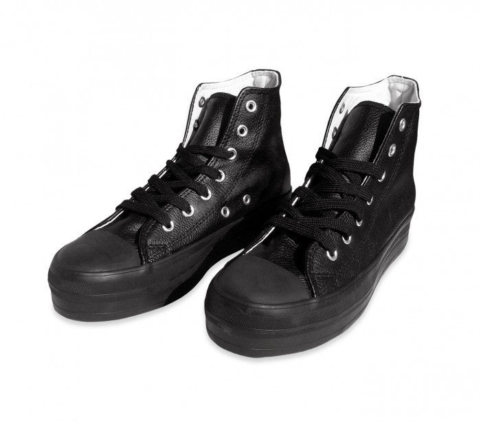 Chaussure Basket modèle FRANKIE RAISE femmes -similicuir plate-forme de 3,5 cm