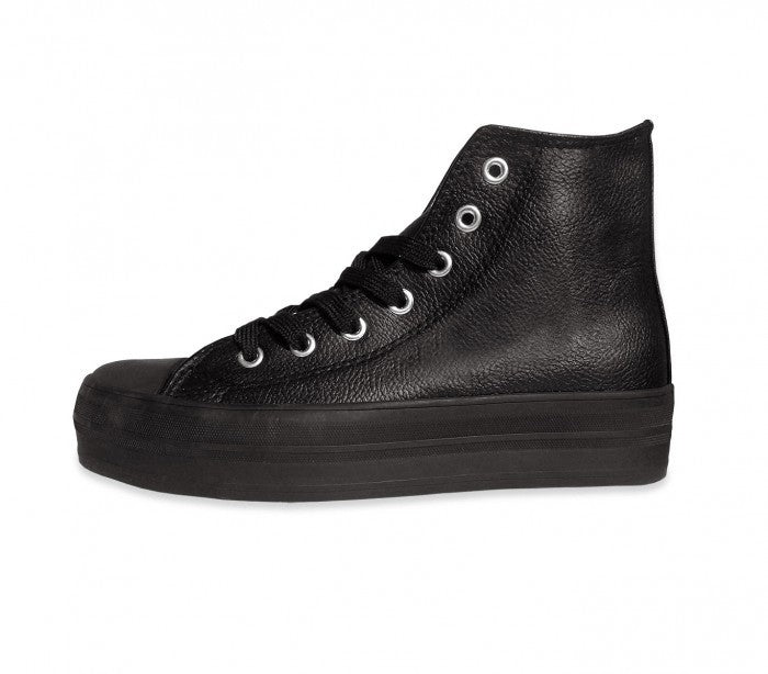 Chaussure Basket modèle FRANKIE RAISE femmes -similicuir plate-forme de 3,5 cm