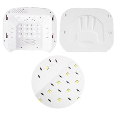 625968 Lampe UV pour sécher le vernis GEL 88W 42 LED avec haut-parleur Bluetooth