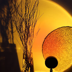 861155 Lampe d'ambiance LED USB rotative SUNSET RED Project Light Wall
