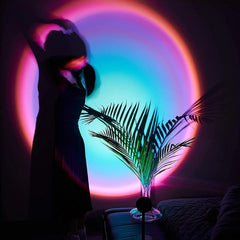 861155 Lampe d'ambiance LED USB rotative ARCOBALENO Project Light Wall