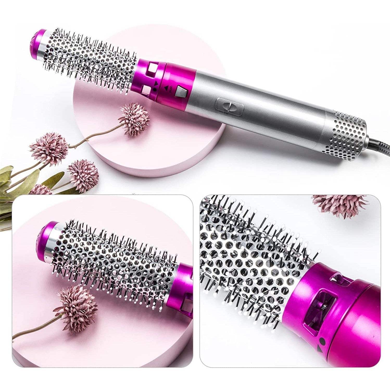 Sèche-cheveux multifonction 5 en 1 Brosse à air chaud de style parfait 1000W