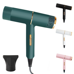 Sèche-cheveux professionnel à faible bruit de 2000 W sec en 3 à 5 minutes