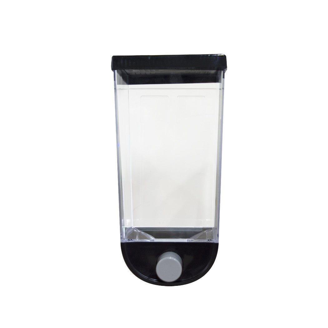 Woocereal Distributeur conteneur 1,5kg pour les céréales fruits secs 210245 Noir