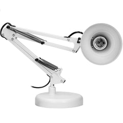 72507 Lampe de bureau métal 2 en 1 avec bras flexible et clip