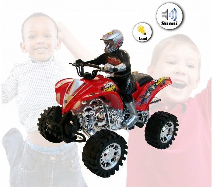 Mini quad - jouet - MAX MOTO-roue avec son et lumière - marcher seul - 361501