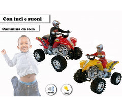 Mini quad - jouet - MAX MOTO-roue avec son et lumière - marcher seul - 361501