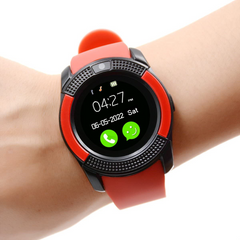 00095 Smartwatch cadran rond 3cm horloge notifications et tracker caméra