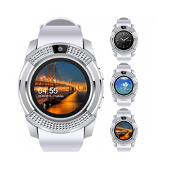 00095 Smartwatch cadran rond 3cm horloge notifications et tracker caméra