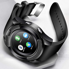 00095 Smartwatch cadran rond 3cm horloge notifications et tracker caméra
