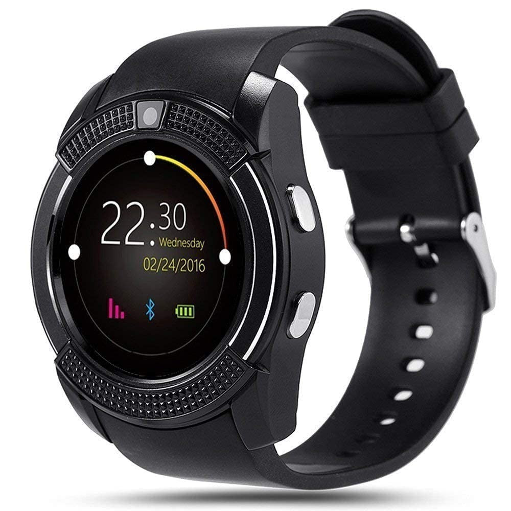 00095 Smartwatch cadran rond 3cm horloge notifications et tracker caméra