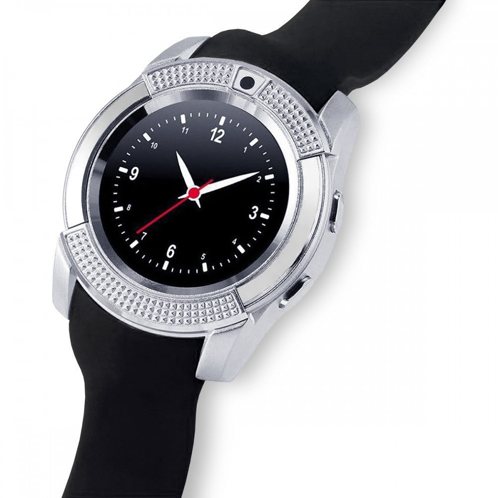 00095 Smartwatch cadran rond 3cm horloge notifications et tracker caméra